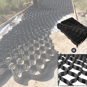 GEOKRATA D.K-Duża Komora Zgrzew 680mm wymiar 2,6m x 12,4m=32,24m2 wysokość komórki 200mm